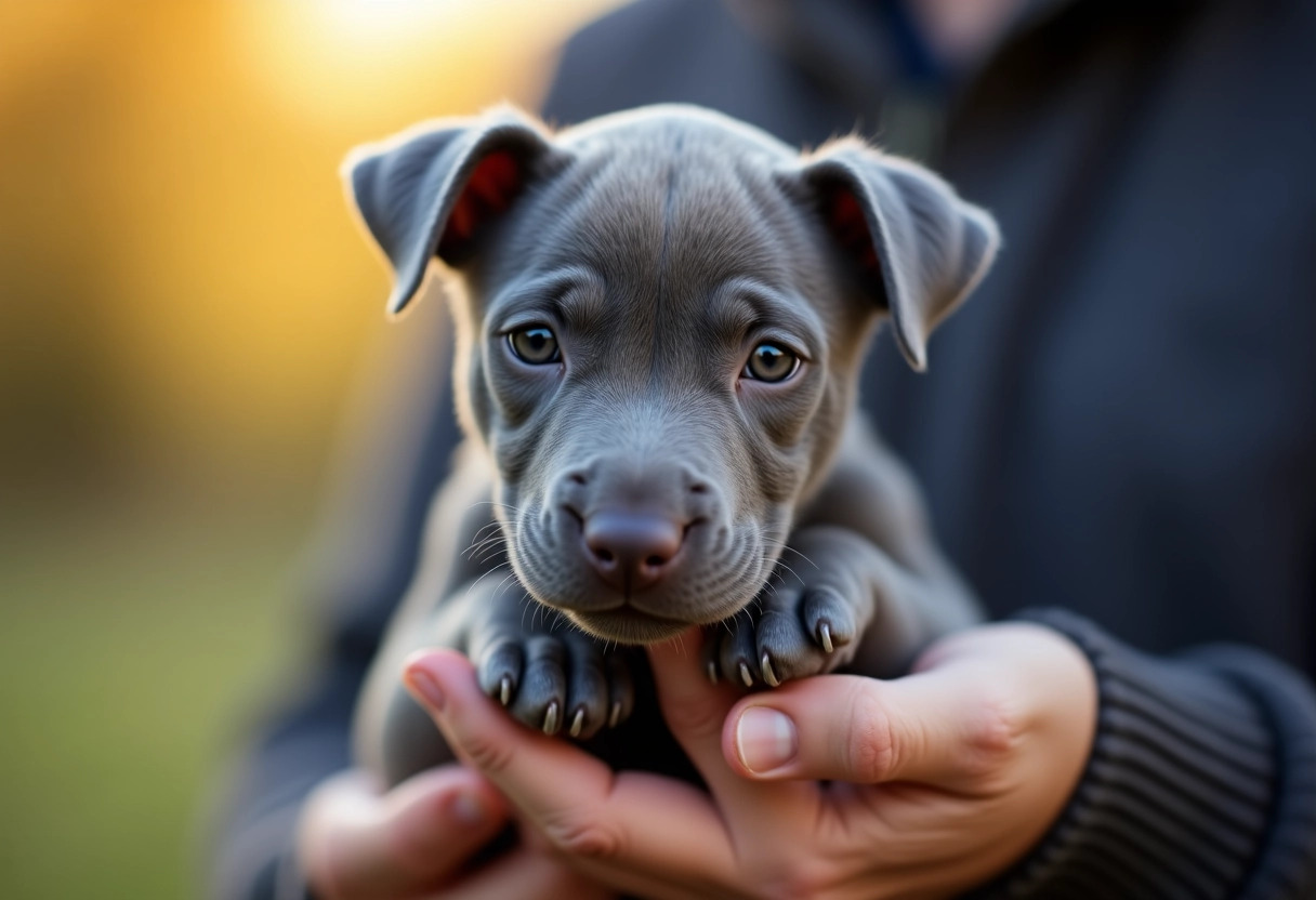 staffie bleu