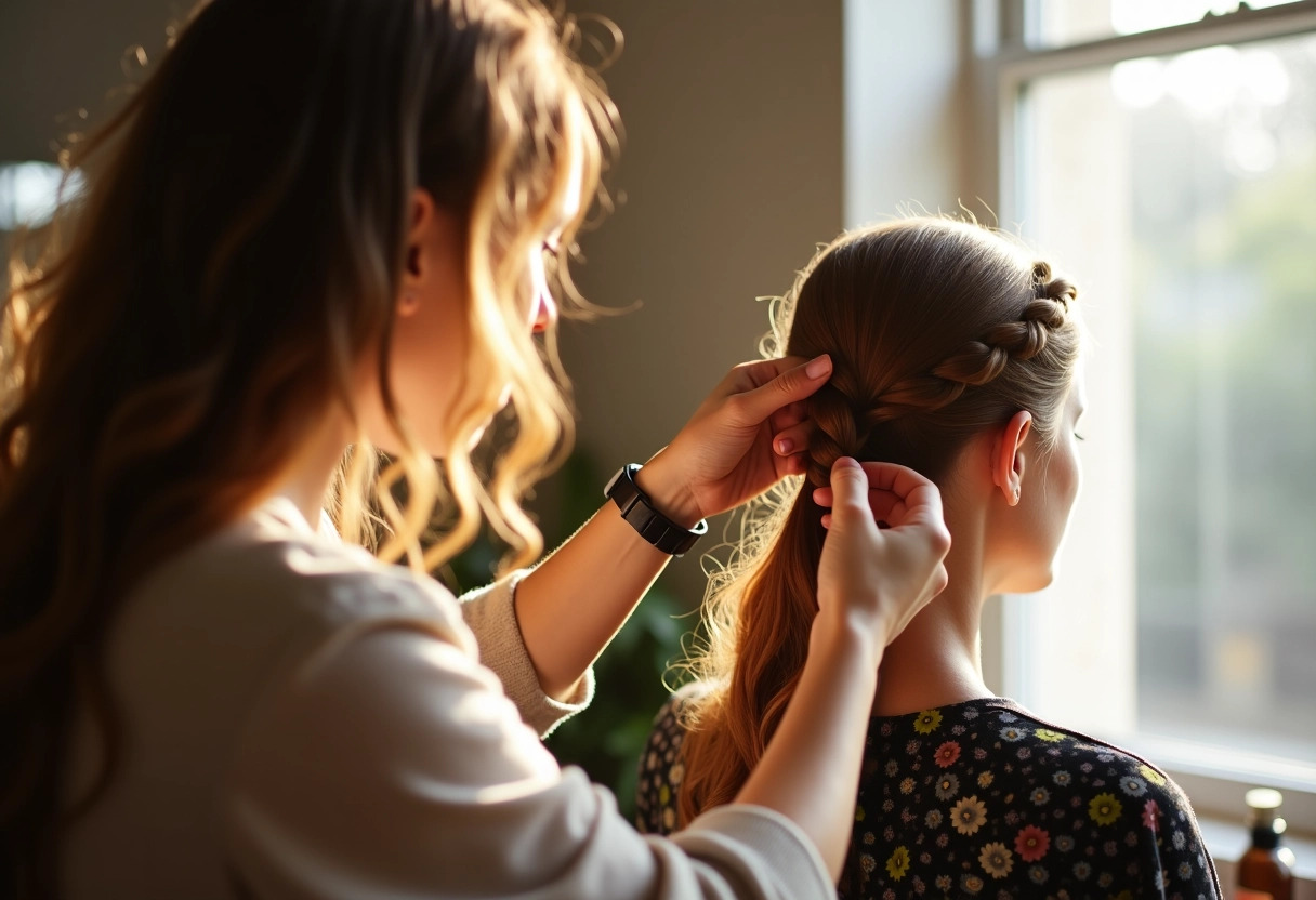 coiffure bohème