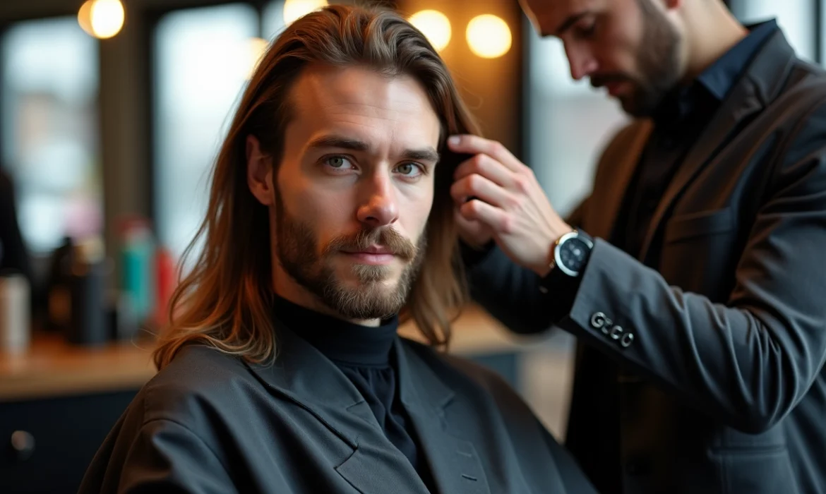 Fautes à éviter avec une coupe homme cheveux longs